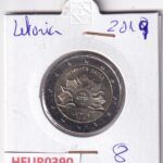 HEUR0390 MONEDA LETONIA 2 EUROS 2019