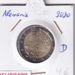 HEUR0400 MONEDA ALEMANIA 2 EUROS 2020 Letra D (Genuflexión Varsovia)
