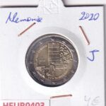 HEUR0403 MONEDA ALEMANIA 2 EUROS 2020 Letra J (Genuflexión Varsovia)