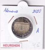 HEUR0404 MONEDA ALEMANIA 2 EUROS 2020 Letra A (Palacio Potsdam)