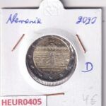 HEUR0405 MONEDA ALEMANIA 2 EUROS 2020 Letra D (Palacio Potsdam)