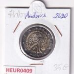 HEUR0409 MONEDA ANDORRA 2 EUROS 2020 (Andorra 2020)