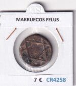 CR4258 MONEDA MARRUECOS FELUS