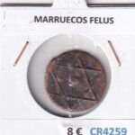 CR4259 MONEDA MARRUECOS FELUS