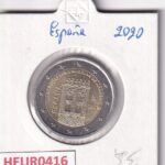 HEUR0416 MONEDA ESPAÑA 2 EUROS 2020