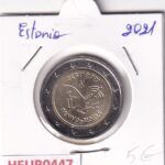 HEUR0447 MONEDA ESTONIA 2 EUROS 2021 (Pueblos Ugrofineses)