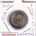 HEUR0464 MONEDA PORTUGAL 2 EUROS 2021 (Juegos olímpicos)