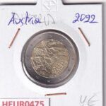 HEUR0475 MONEDA AUSTRIA 2 EUROS 2022