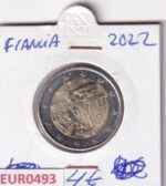 HEUR0493 MONEDA FRANCIA 2 EUROS 2022 (Programa Erasmus)