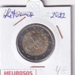 HEUR0505 MONEDA LITUANIA 2 EUROS 2022 (Baloncesto lituano)