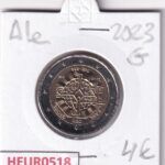 HEUR0518 MONEDA ALEMANIA 2 EUROS 2023 Letra G (Carlomagno)