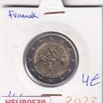 HEUR0539 MONEDA FRANCIA 2 EUROS 2023 (Copa del mundo de rugby)