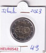 HEUR0542 MONEDA IRLANDA 2 EUROS 2023