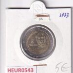 HEUR0543 MONEDA ITALIA 2 EUROS 2023 (Alessandro Manzoni)