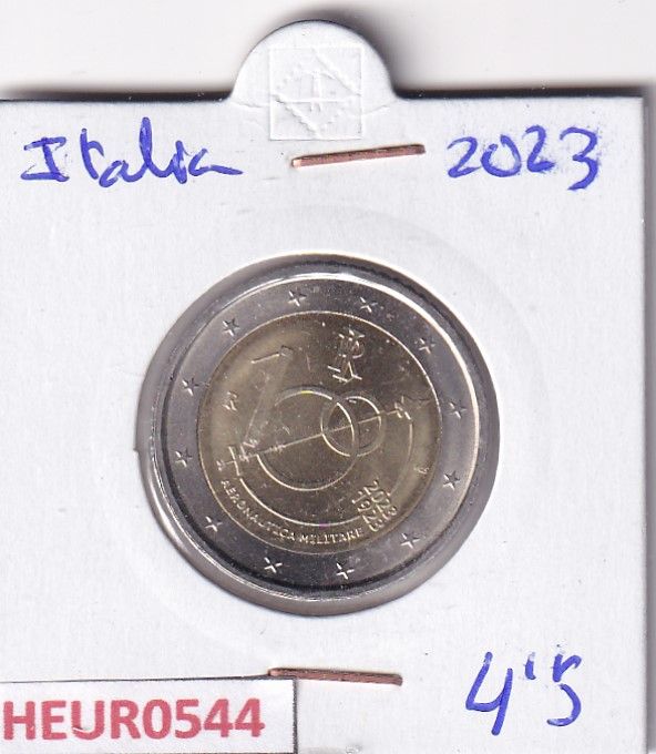 imagen-13-31511.jpg HEUR0544 MONEDA ITALIA 2 EUROS 2023 (Fuerza aérea italiana) - Imagen 1
