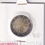 HEUR0552 MONEDA PORTUGAL 2 EUROS 2023 (Paz entre naciones)