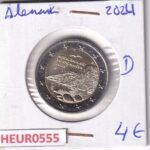 HEUR0555 MONEDA ALEMANIA 2 EUROS 2024 Letra D (Pomerania)