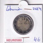 HEUR0580 MONEDA LITUANIA 2 EUROS 2024