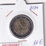 HEUR0587 MONEDA BELGICA 2 EUROS 2024
