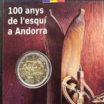 HEUR0588 MONEDA ANDORRA 2 EUROS 2024 (Esquí en andorra) CARTERA