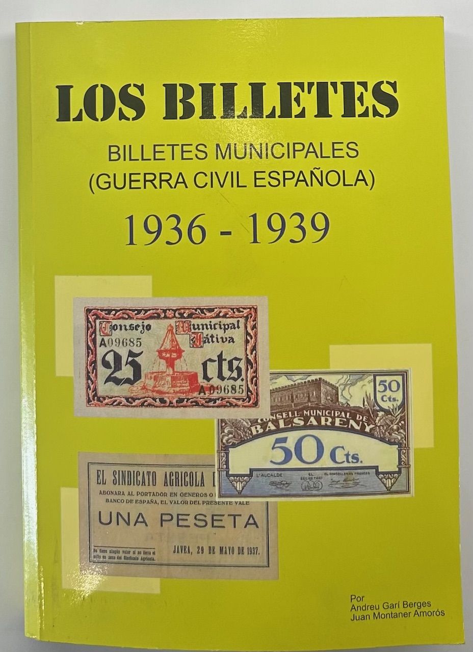 imagen-13-31550.jpg M022 LIBRO LOS BILLETE MUNICIPALES 1936-1939 - Imagen 1