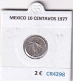 CR4298 MONEDA MEXICO 10 CENTAVOS 1977