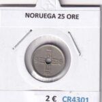 CR4301 MONEDA NORUEGA 25 ORE
