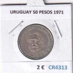CR4313 MONEDA URUGUAY 50 PESOS 1971