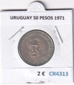 CR4313 MONEDA URUGUAY 50 PESOS 1971