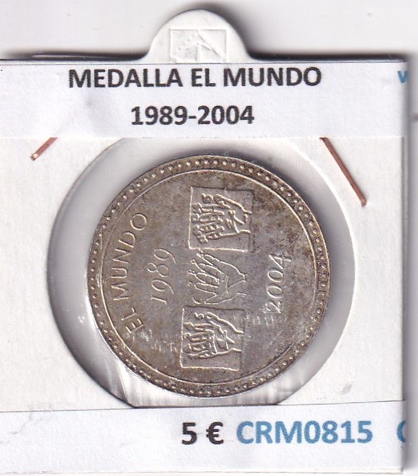 imagen-13-31597.jpg CRM0815 MEDALLA EL MUNDO 1989-2004 - Imagen 1