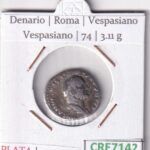 CRE7142 MONEDA DENARIO ROMA VESPASIANO VESPASIANO 74 (DESCRIP. EN FOTOS)