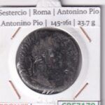 CRE7170 MONEDA SESTERCIO ROMA ANTONINO PIO ANTONINO PIO 145-161