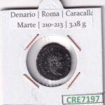 CRE7197 MONEDA DENARIO ROMA CARACALLA MARTE 210-213 (DESCRIP. EN FOTOS)