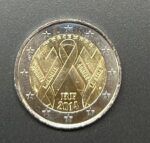 HEUR0199 MONEDA FRANCIA 2 EUROS 2014 (Lucha contra el SIDA)