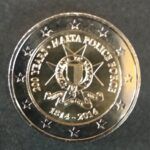 HEUR0208 MONEDA MALTA 2 EUROS 2014 (200 años policía de Malta)
