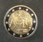 HEUR0254 MONEDA LITUANIA 2 EUROS 2015 (Lengua lituana)