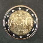 HEUR0254 MONEDA LITUANIA 2 EUROS 2015 (Lengua lituana)
