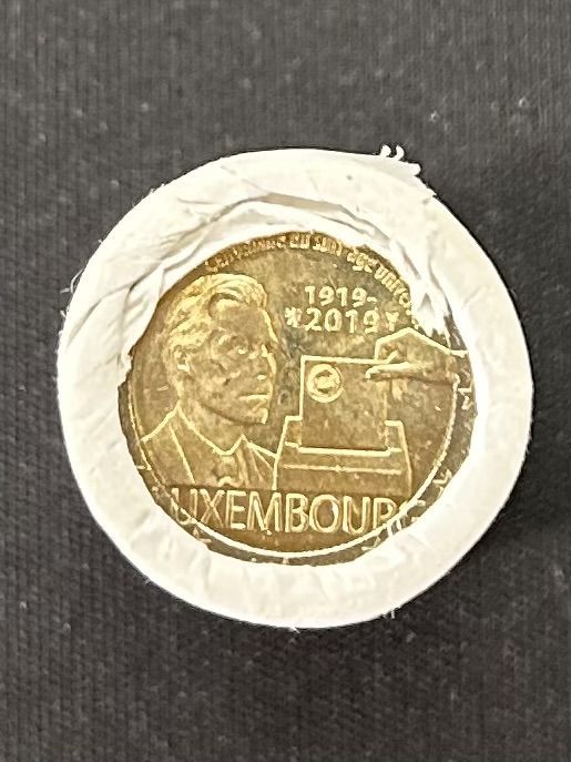 imagen-13-31713.jpg HEUR0596 MONEDA LUXEMBURGO 2 EUROS 2019 CARTUCHO - Imagen 1