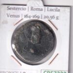 CRE7222 MONEDA ROMANA SESTERCIO LUCILA VER DESCRIPCION EN FOTOS
