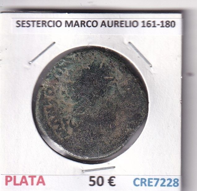 imagen-13-31733.jpg CRE7228 MONEDA ROMANA SESTERCIO MARCO AURELIO 161-180 - Imagen 1