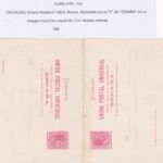 CRCOL625 CUBA ENTERO POSTAL Nº 10CD (VER DESCRIPCION EN FOTO)