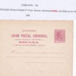 CRCOL628 CUBA ENTERO POSTAL Nº 11CA (VER DESCRIPCION EN FOTO)