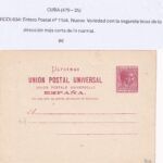 CRCOL634 CUBA ENTERO POSTAL Nº 11CK (VER DESCRIPCION EN FOTO)