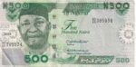 CRBX1836 BILLETE NIGERIA 500 NAIRA 2023 MBC