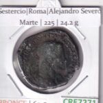 CRE7271 MONEDA ROMAMA SESTERCIO ROMA ALEJANDRO SEVERO MARTE 225