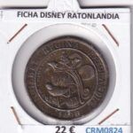 CRM0824 FICHA DISNEY RATONLANDIA
