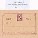 CRCOL778 ENTERO POSTAL FILIPINAS Nº 2 (VER DESCRIPCIÓN EN FOTO)