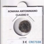 CRE7338 MONEDA ROMANA ANTONINIANO CLAUDIO II