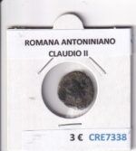 CRE7338 MONEDA ROMANA ANTONINIANO CLAUDIO II