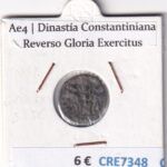 CRE7348 MONEDA ROMANA AE4 DINASTIA CONSTANTINIANA